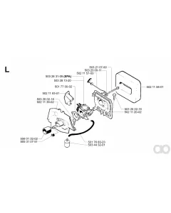 Husqvarna - 502113902 - Isolierwand