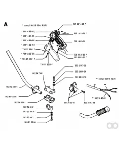 Husqvarna - 502181201 - WIRE Baugruppe