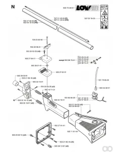 Husqvarna - 502221501 - Halter