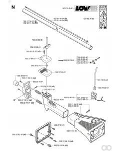 Husqvarna - 502221601 - Aufhaengung