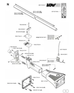 Husqvarna - 502221901 - Antivibrationselement