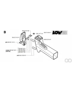 Husqvarna - 502225301 - Antivibrationselement