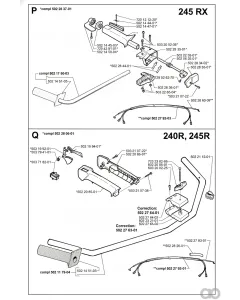 Husqvarna - 502279301 - Gaszug