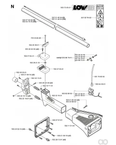 Husqvarna - 502281301 - Antivibrationselement