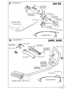 Husqvarna - 502286008 - Gaszug