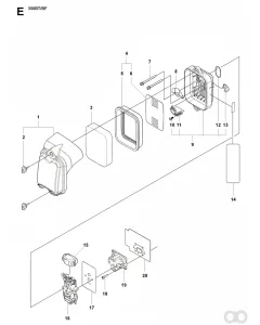 Husqvarna - 502844201 - Abdeckung