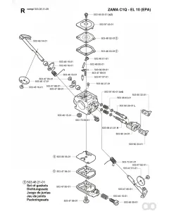 Husqvarna - 503283109 - Vergaser