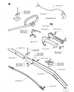 Husqvarna - 503715401 - Sicherungsplatte
