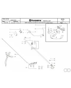 Husqvarna - 503721003 - Griff