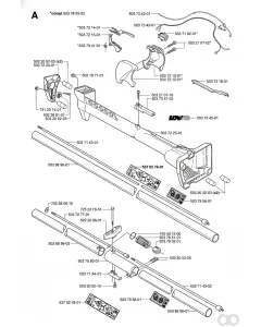 Husqvarna - 503734201 - Gaskabel-Satz