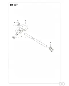 Husqvarna - 503871906 - Griff