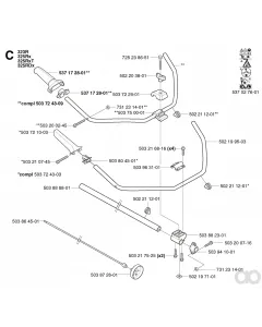 Husqvarna - 503872601 - Kupplungstrommel Satz