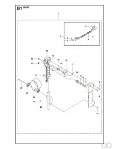 Husqvarna - 505004001 - Verdrahtungssatz