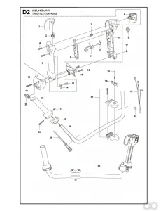 Husqvarna - 505165502 - Kabelbaum (FXT)