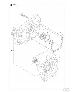 Husqvarna - 521635601 - Kurbelgehaeuse
