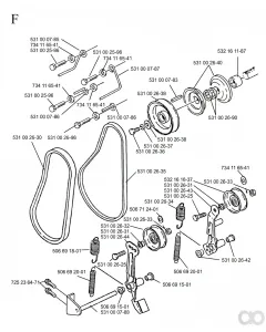 Husqvarna - 531002635 - Riemen