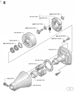Husqvarna - 531007760 - Kupplung