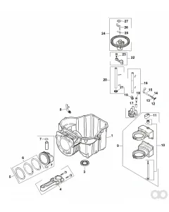 Husqvarna - 531029535 - Zahnrad (Enthaelt 25-28)