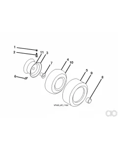 Husqvarna - 532106732 - Rad Rim