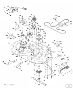 Husqvarna - 532139775 - Ride-On-Messer