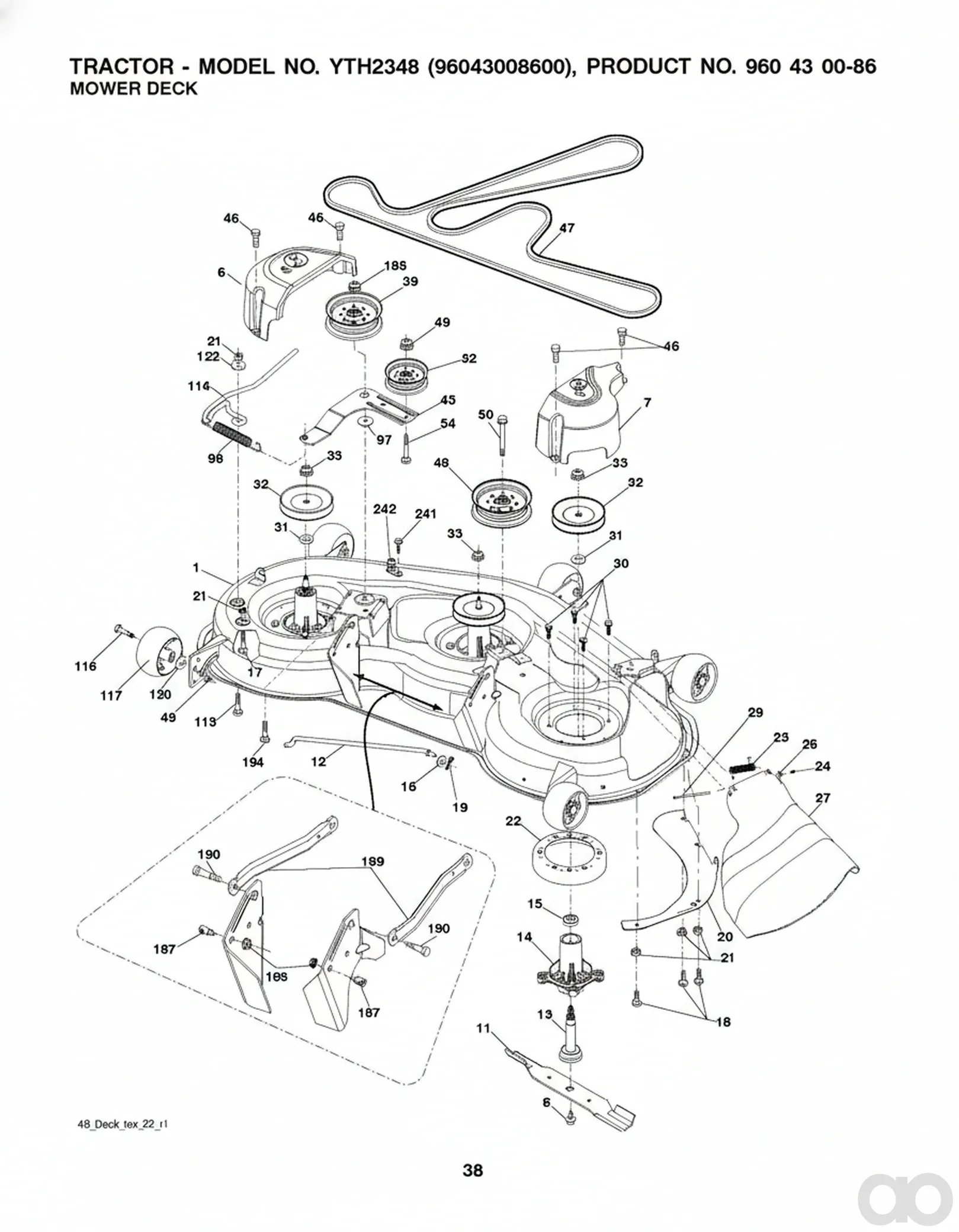 Husqvarna - 532173921 - Messer
