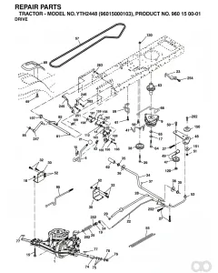 Husqvarna - 532178138 - Riemen