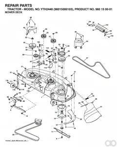 Husqvarna - 532189993 - Riemenscheibe