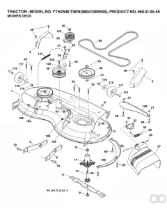 Husqvarna - 532192870 - Spindel