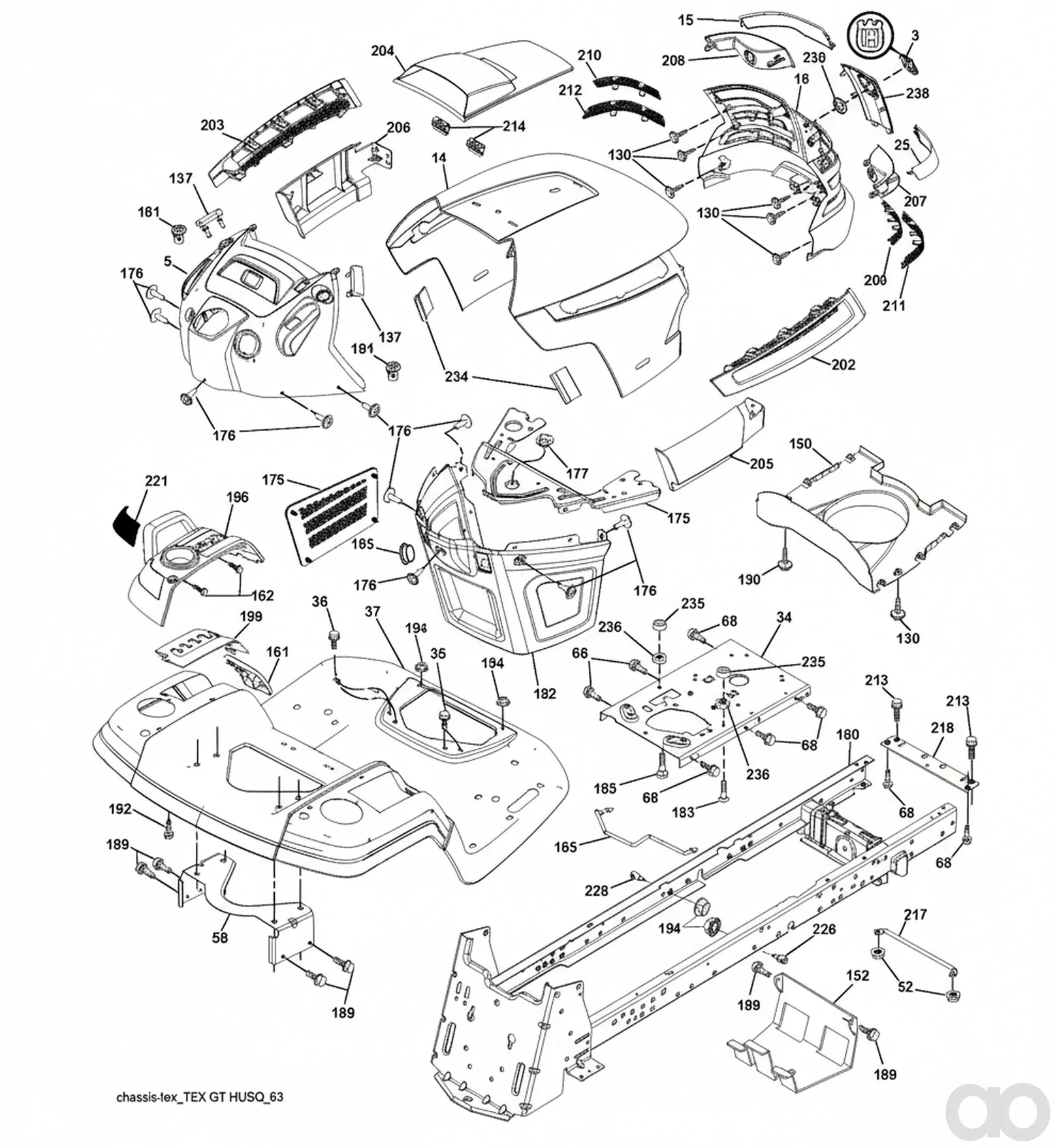 Husqvarna - 532198907 - Linse