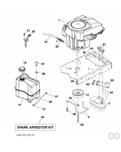 Husqvarna - 532430220 - Kraftstoffverschluss