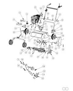 Husqvarna - 534100241 - Riemen fuer Rotor (LA33)