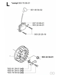 Husqvarna - 537038501 - Modul