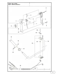 Husqvarna - 537180811 - Griffhaelfte