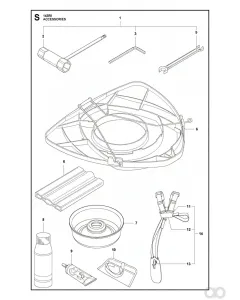 Husqvarna - 537216301 - Harness