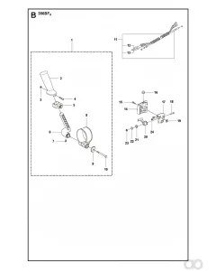Husqvarna - 537260301 - Bracket