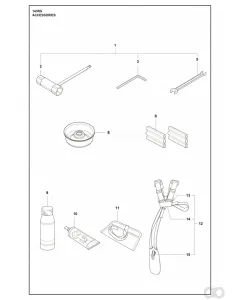 Husqvarna - 537275701 - Harness