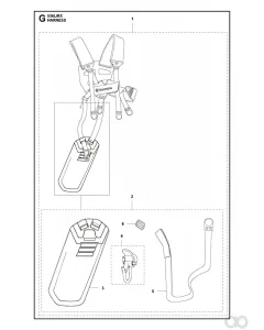 Husqvarna - 537275705 - Harness