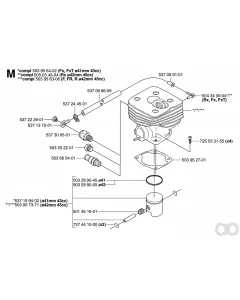 Husqvarna - 537306501 - Klep