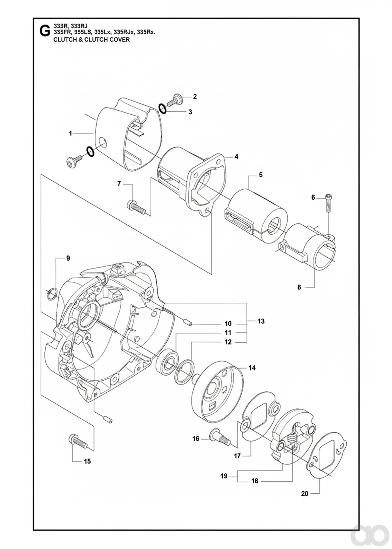 Husqvarna - 537310001 - Abdeckung