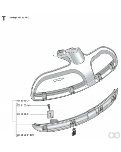 Husqvarna - 537331601 - Kombischutz