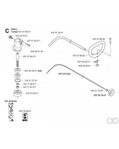 Husqvarna - 537351501 - Antriebswelle