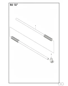 Husqvarna - 537353601 - Schleife (Schleife - Kpl 24)