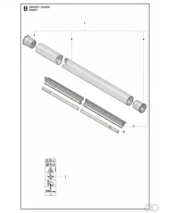 Husqvarna - 537355203 - Antriebswelle