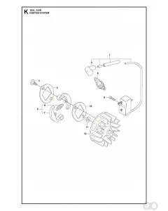 Husqvarna - 537418701 - Zuendmodul