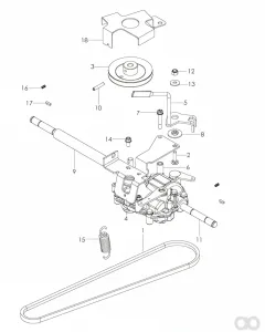 Husqvarna - 539111531 - Riemen