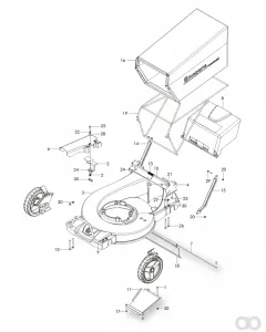 Husqvarna - 539111538 - Klappe