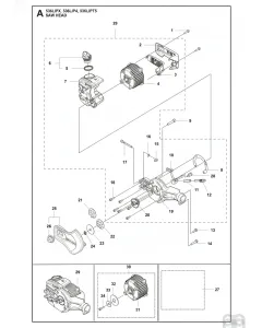Husqvarna - 540057901 - Pumpenkolben