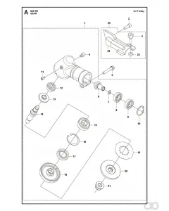 Husqvarna - 575778801 - Halterung (fuer die Tuerkei)