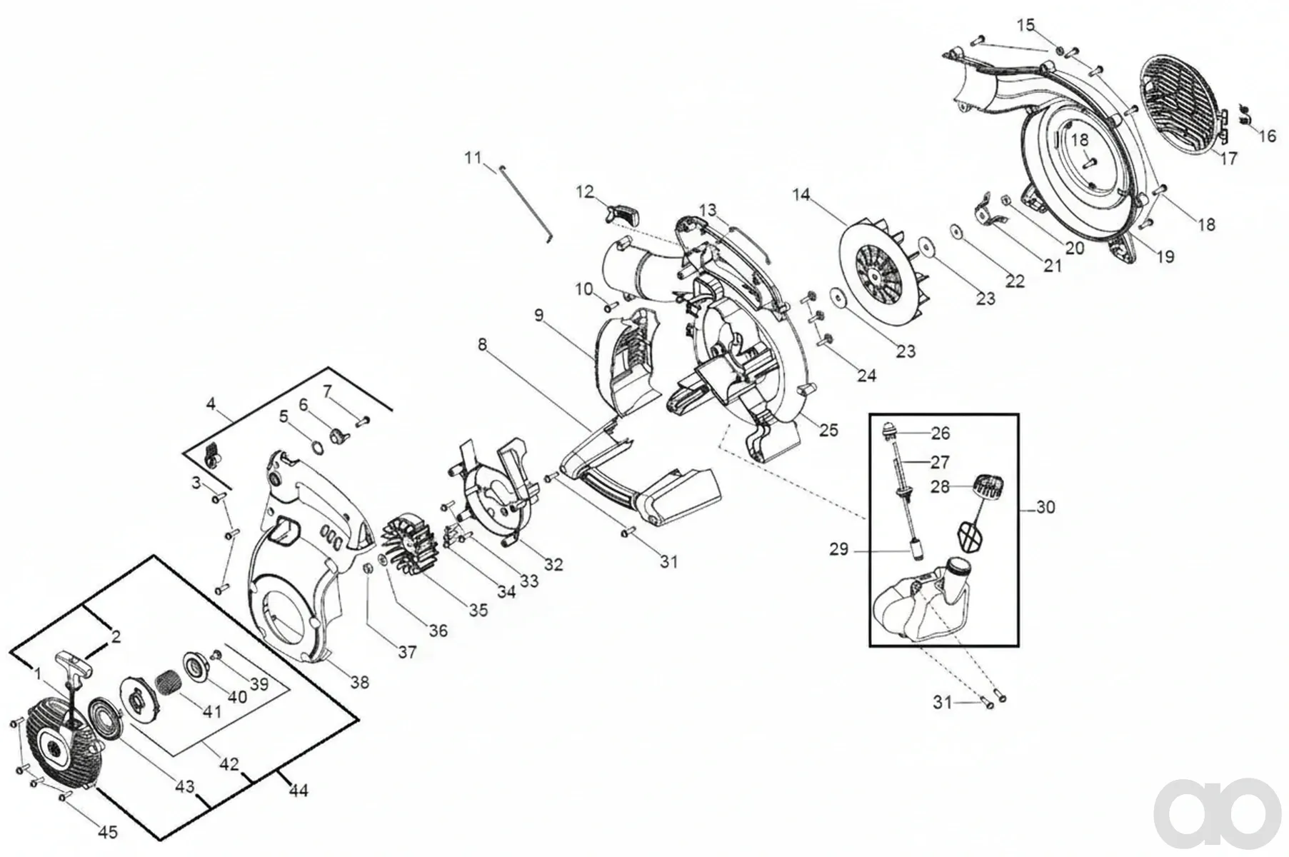 Husqvarna - 576423301 - Schwungrad (Baugruppe - Schwungrad)