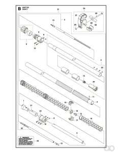 Husqvarna - 576925602 - Driveshaft Baugruppe